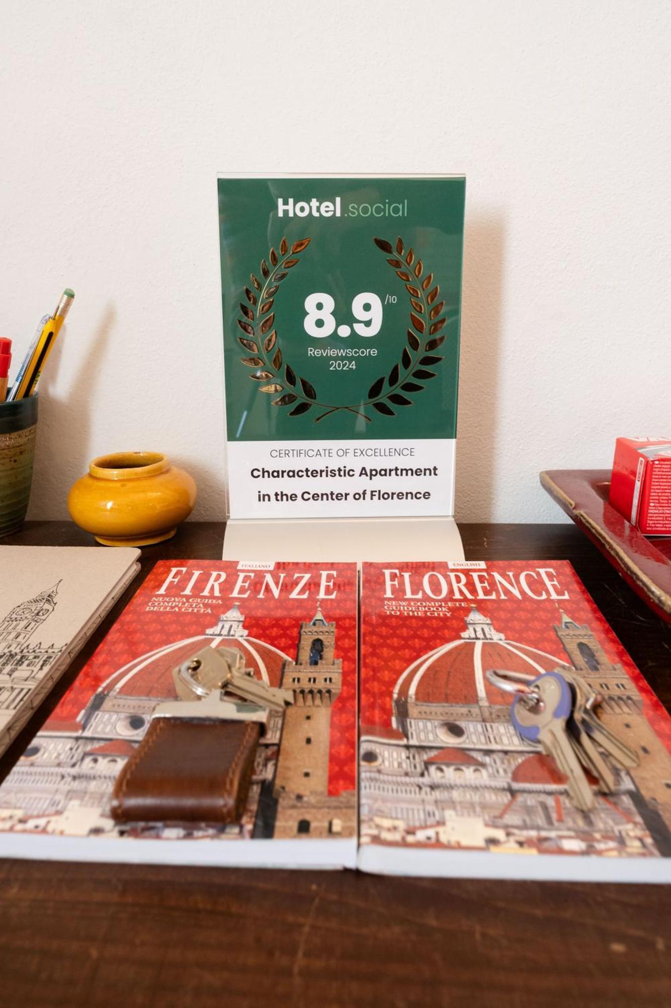 Characteristic Apartment In The Center Of Florence Luaran gambar